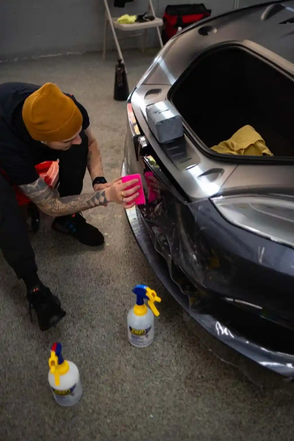 Tesla Model S Plaid Paint Protection Film